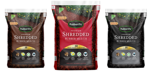 Rubberific Premium Shredded Rubber Mulch Imc Outdoor Living