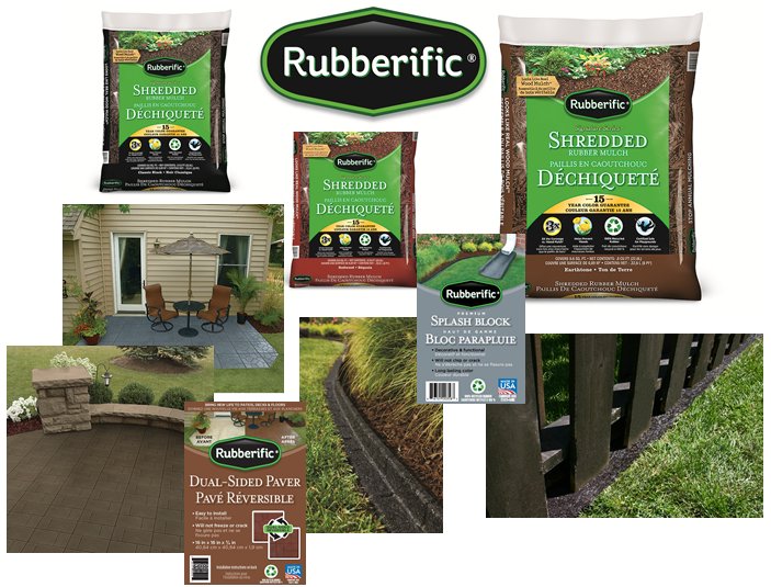 International Mulch Company Debuts Full Line Of 100 Recycled Rubber Products In Lowe S Canada For Spring 15 Imc Outdoor Living